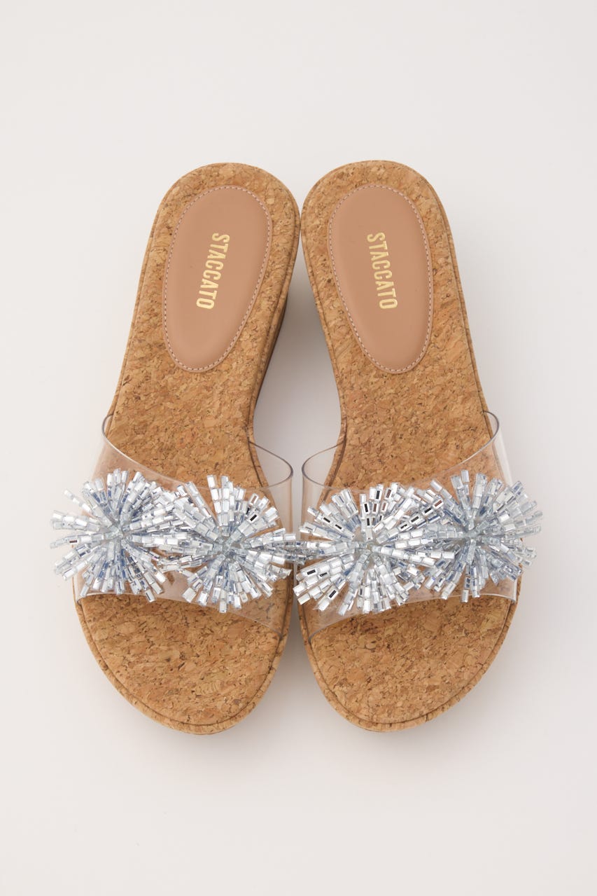 アルビジアコルクプラットフォーム SLV 23.0cm