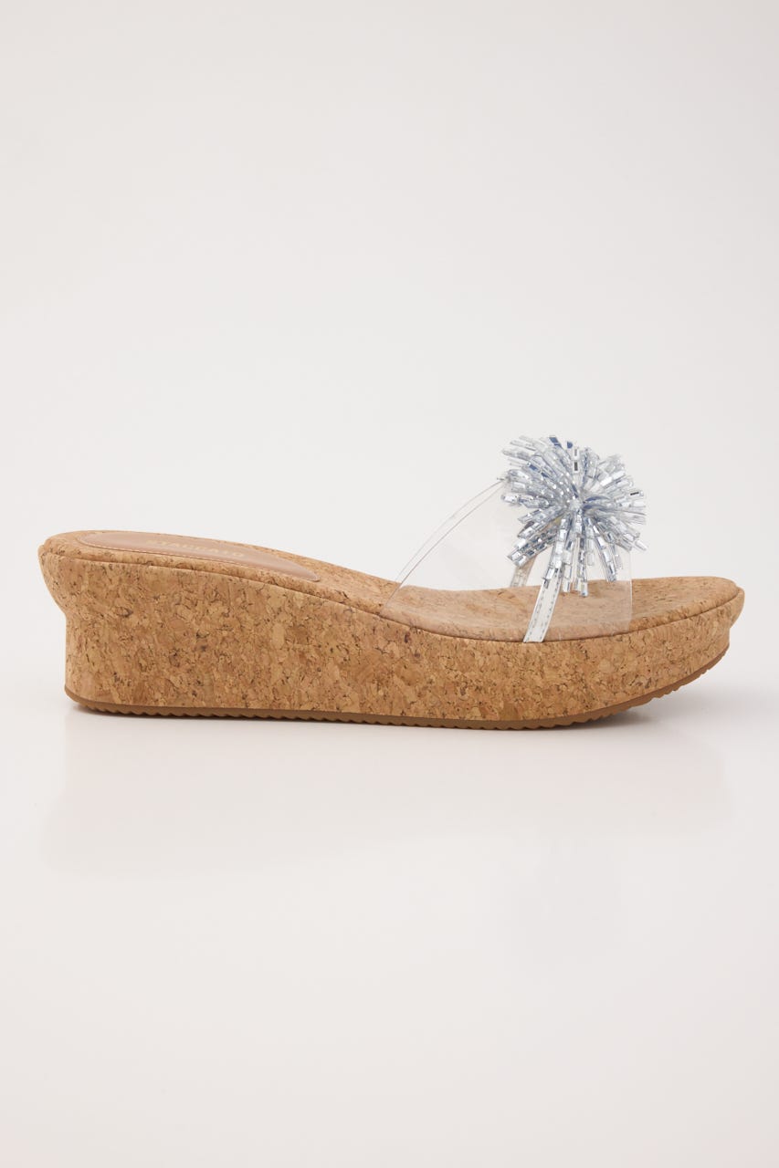 アルビジアコルクプラットフォーム SLV 23.0cm