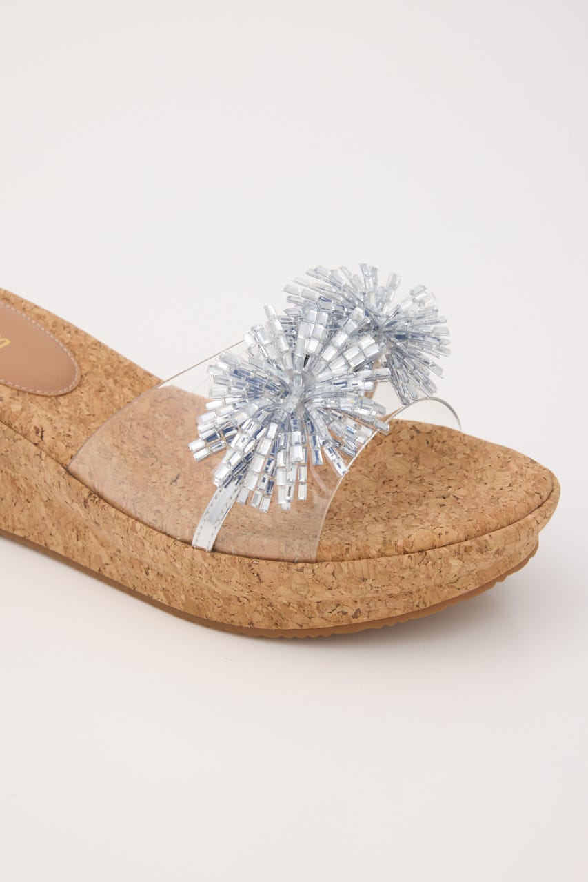 アルビジアコルクプラットフォーム SLV 23.0cm