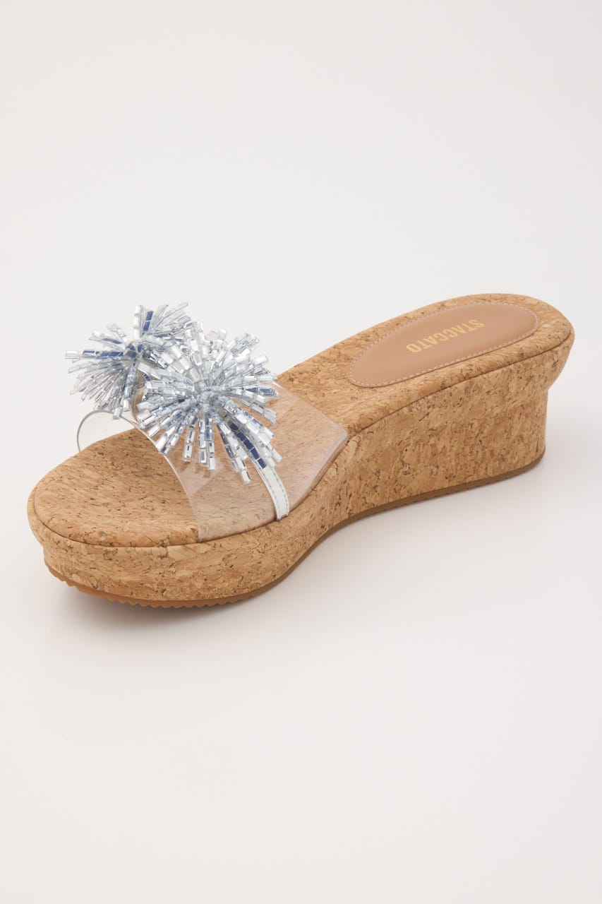 アルビジアコルクプラットフォーム SLV 23.0cm