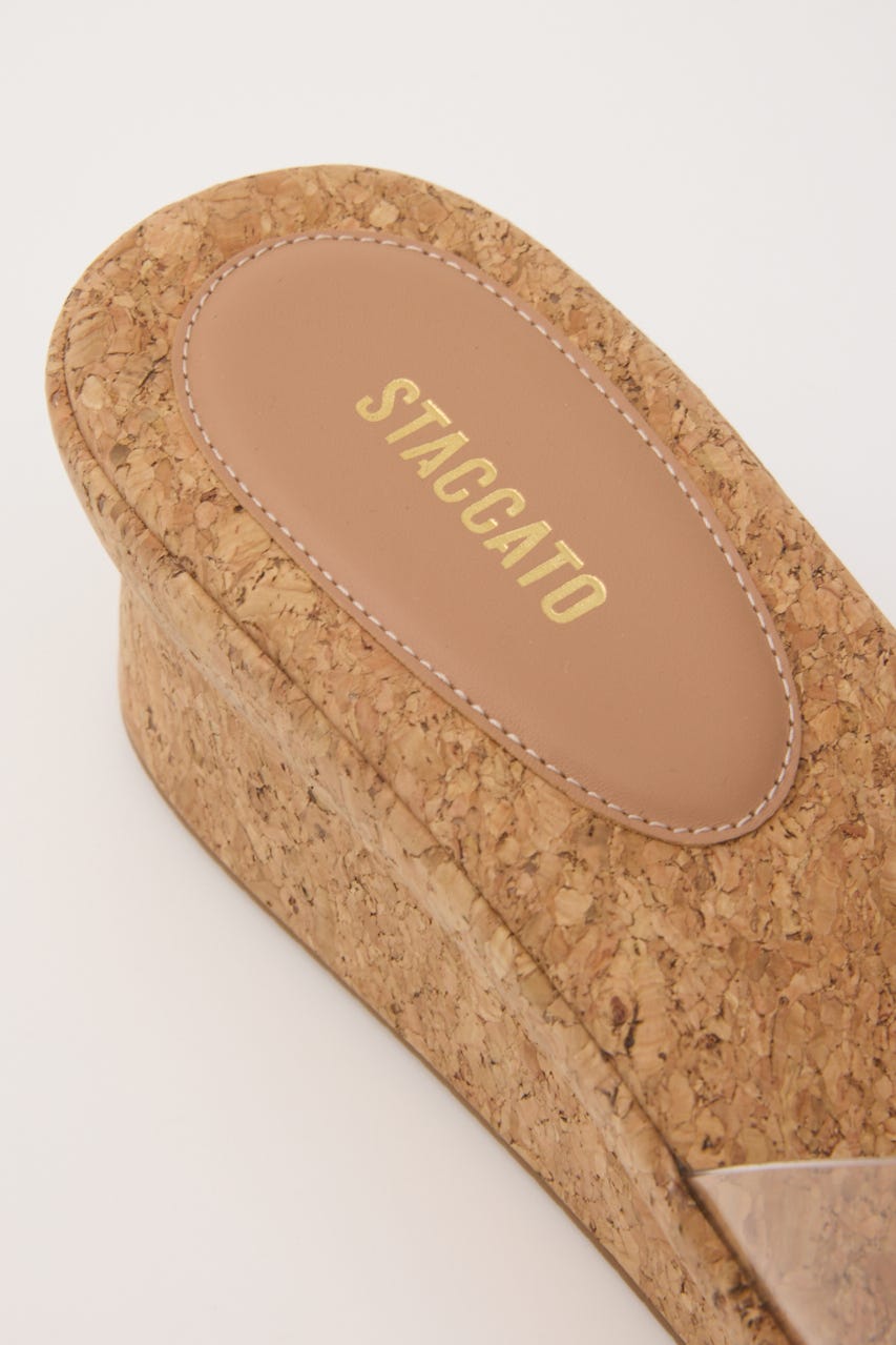 アルビジアコルクプラットフォーム SLV 23.0cm