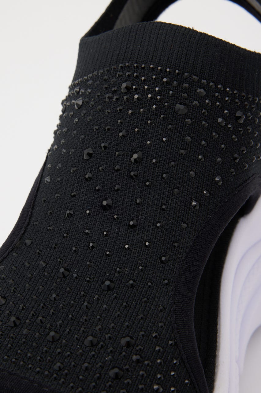 クリスタルカバーアップスポサン BLK 22.0cm