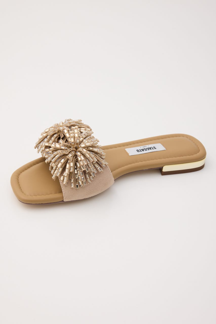 アルビジアフラットサンダル D/BEG 23.0cm