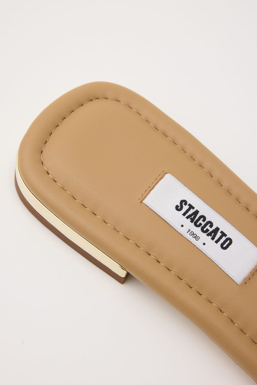 アルビジアフラットサンダル D/BEG 23.0cm