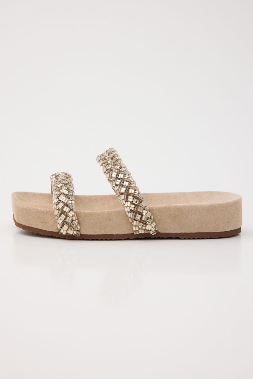 ジャスミンコンフォートサンダル GLD 23.0cm