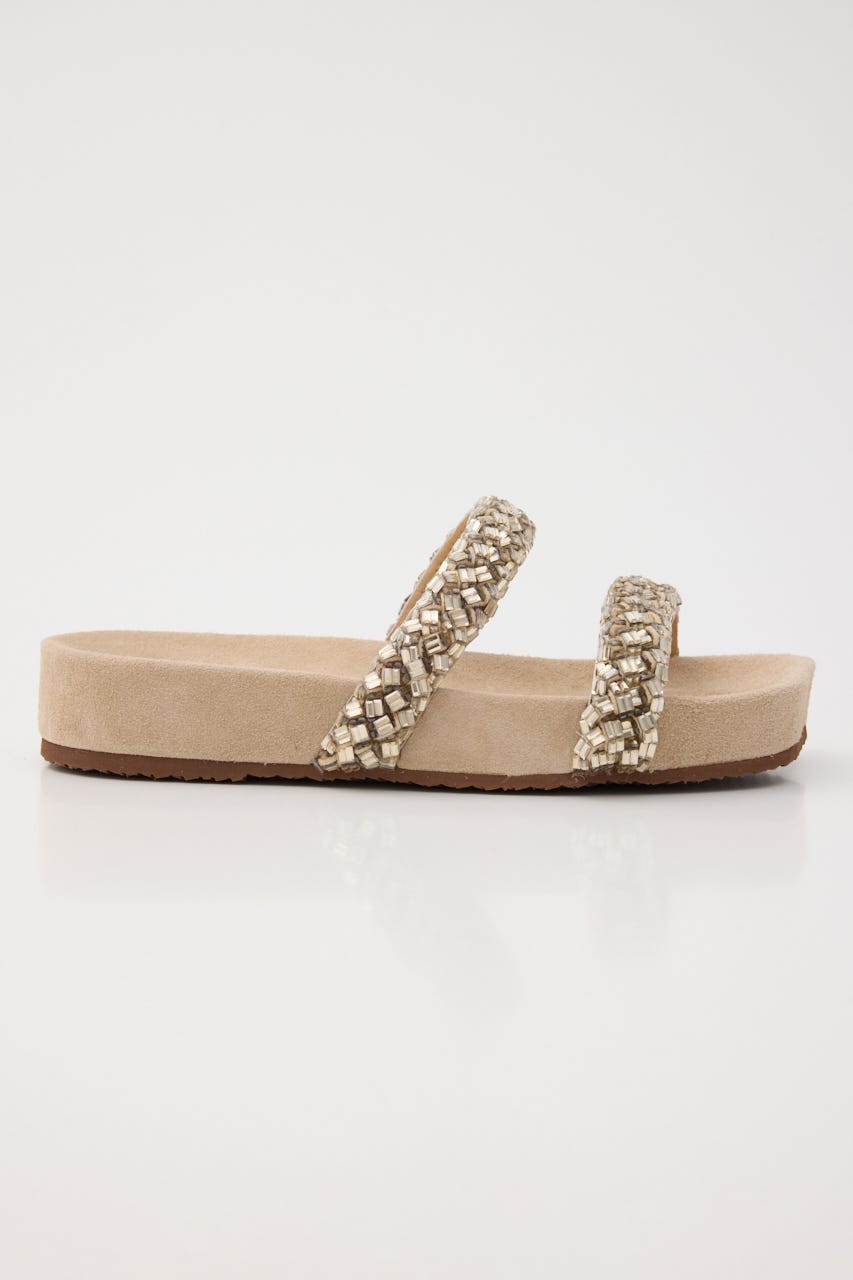 ジャスミンコンフォートサンダル GLD 23.0cm