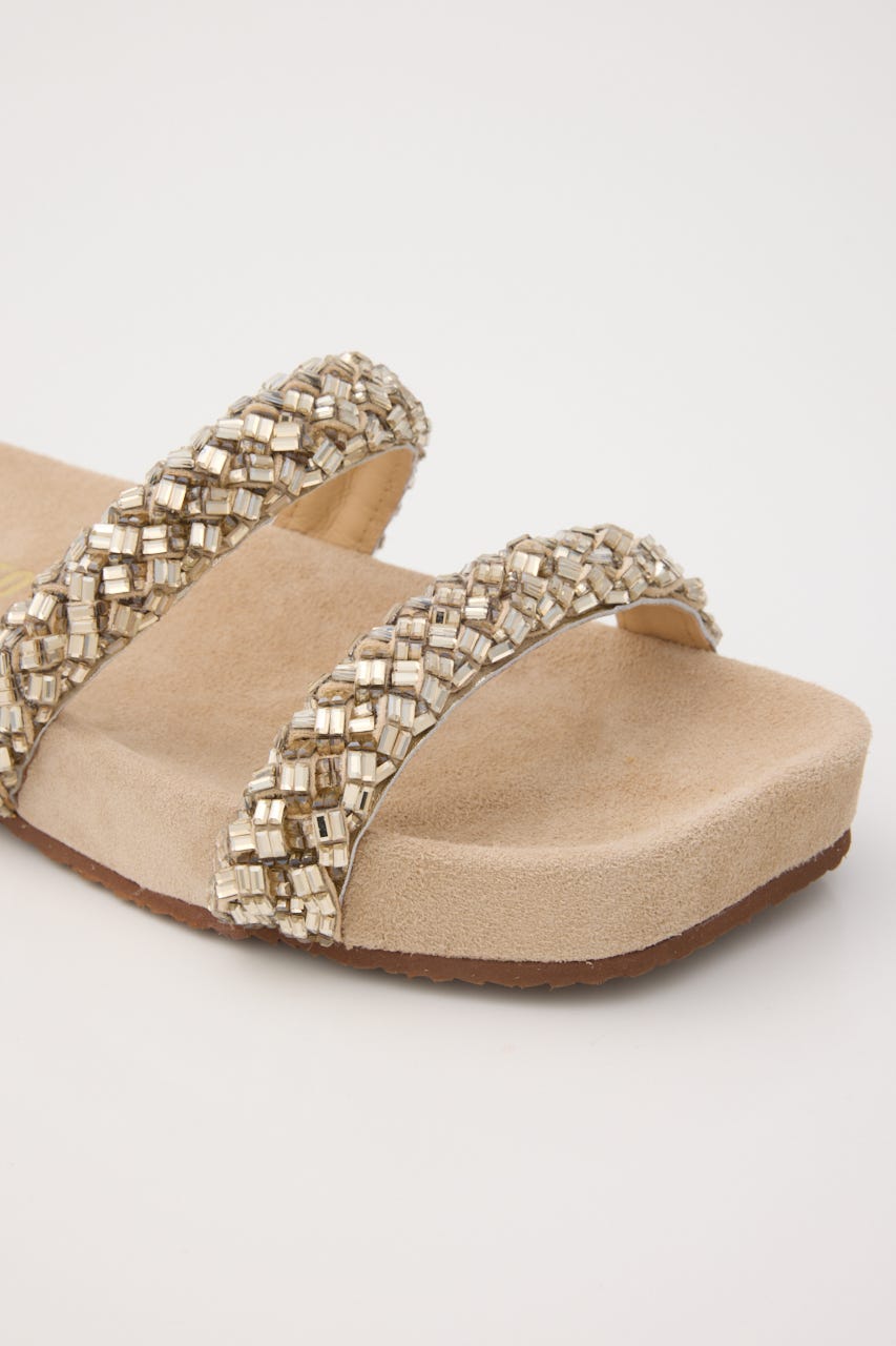 ジャスミンコンフォートサンダル GLD 23.0cm