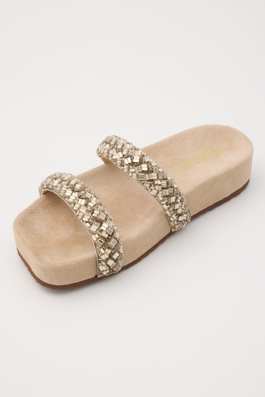 ジャスミンコンフォートサンダル GLD 23.0cm