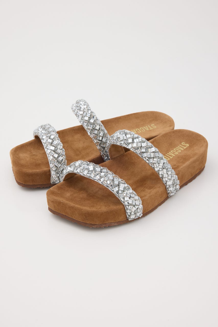 ジャスミンコンフォートサンダル SLV 24.5cm