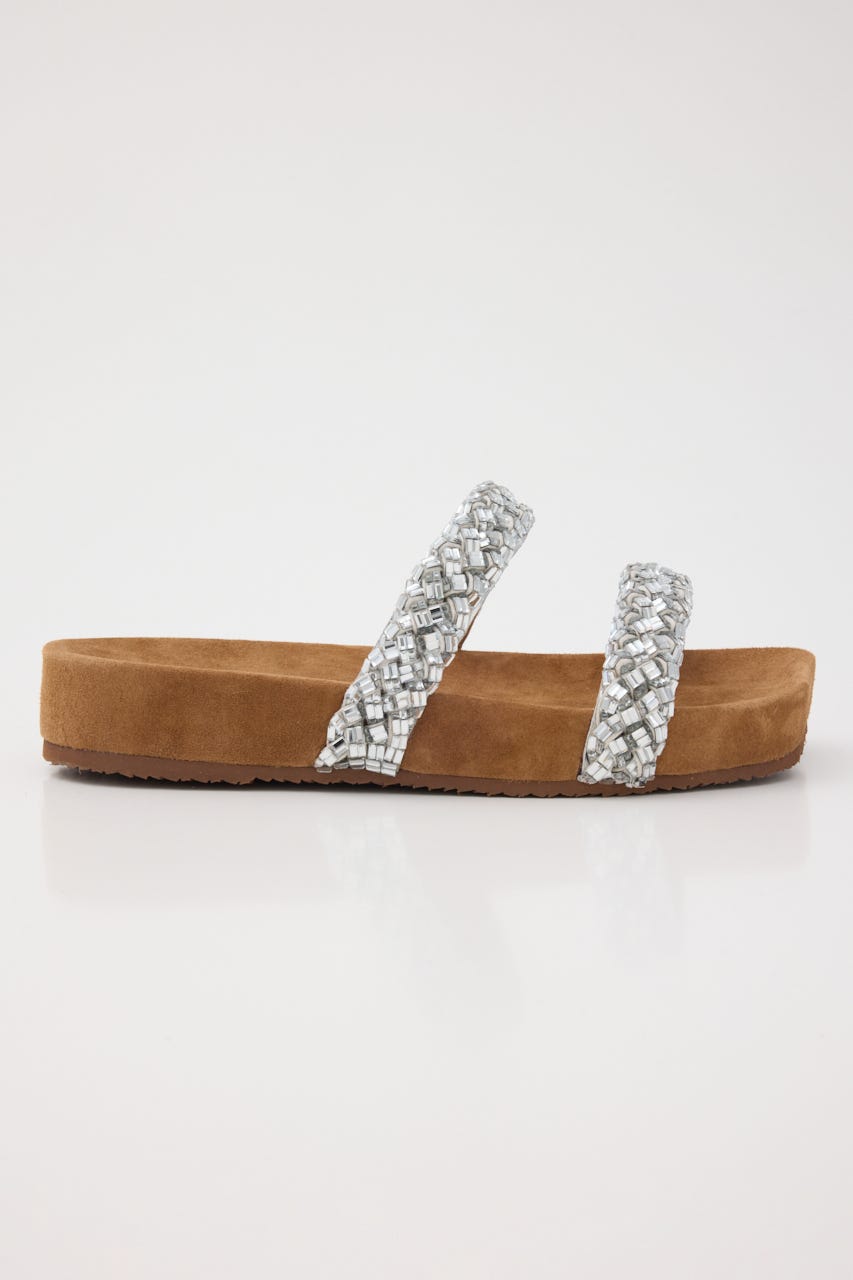 ジャスミンコンフォートサンダル SLV 24.5cm