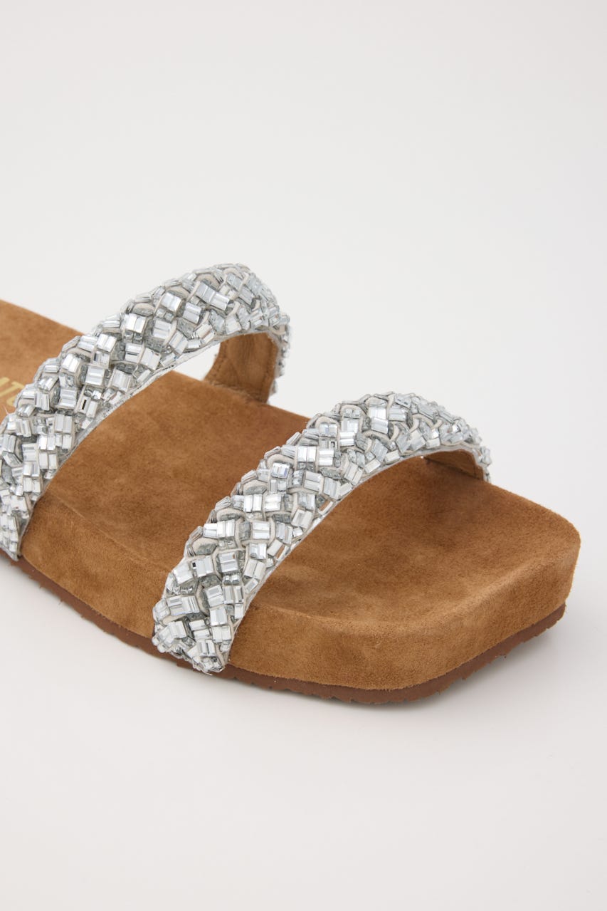 ジャスミンコンフォートサンダル SLV 24.5cm