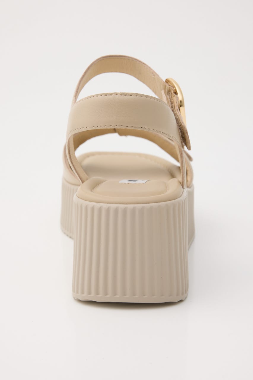 ロッキープラットフォームサンダル WHT 22.0cm