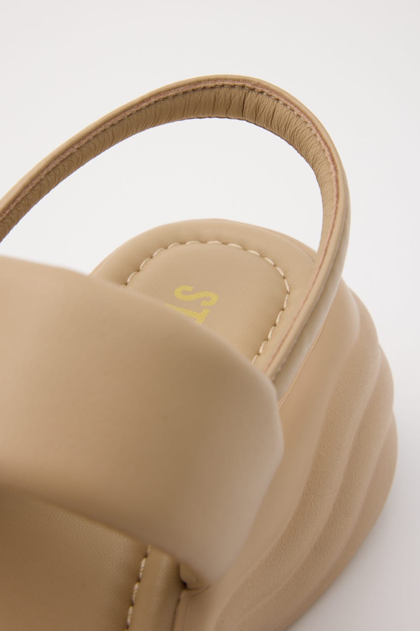 ミンネパッファーサンダル BEG 24.5cm