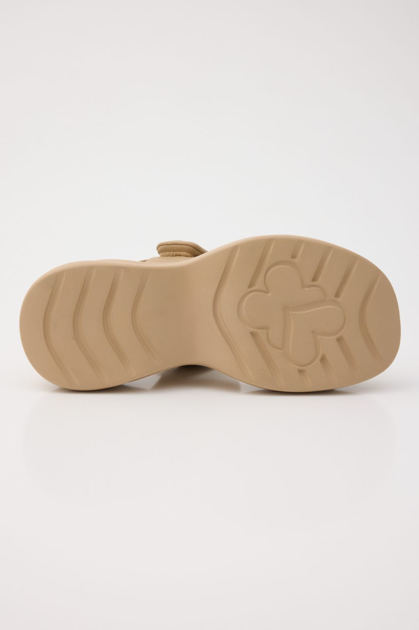 ミンネパッファーサンダル BEG 24.5cm