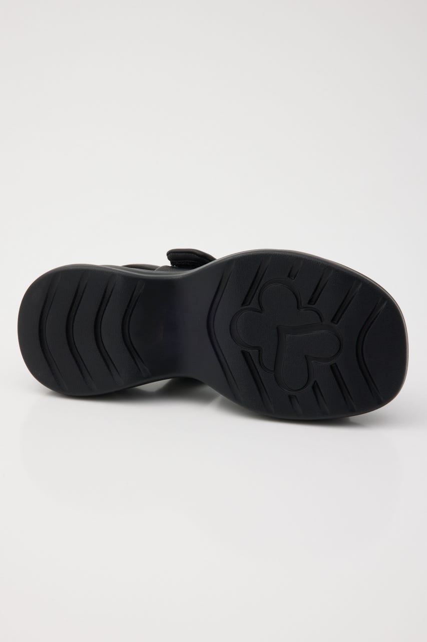 ミンネパッファーサンダル BLK 23.5cm