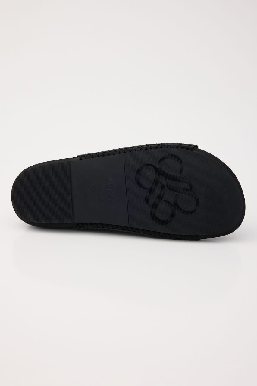 ゼリアフットベッドサンダル BLK 24.5cm