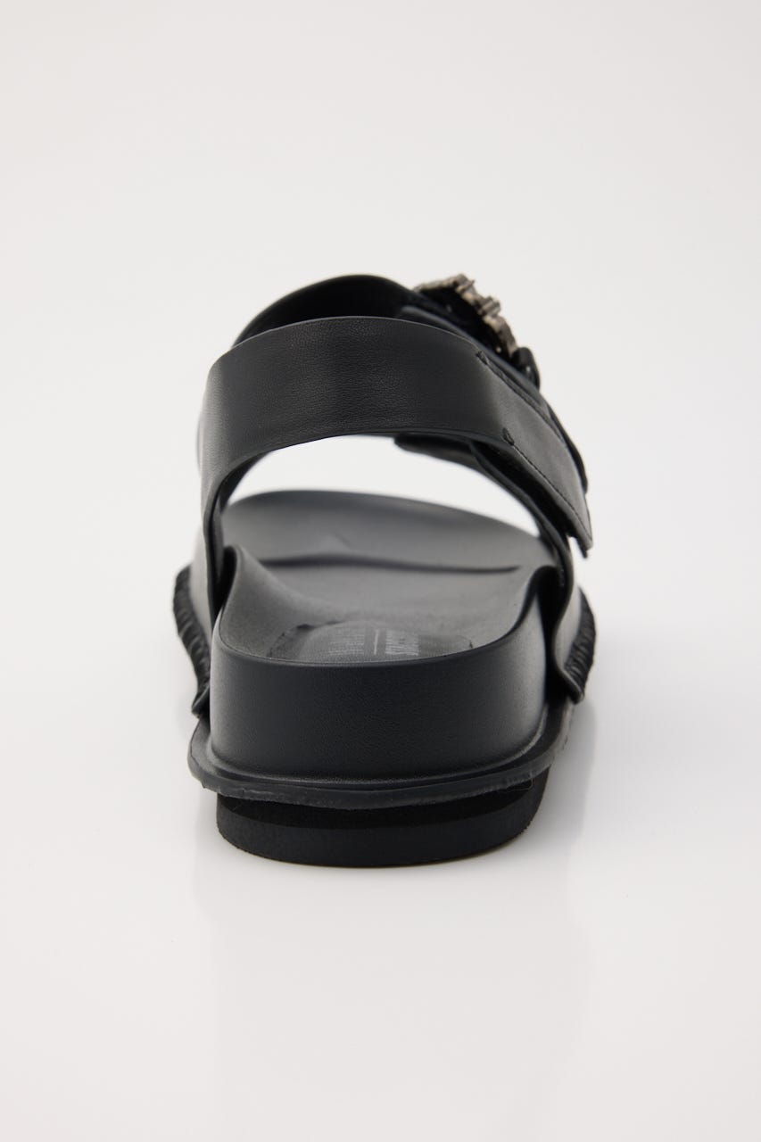 ゼリアフットベッドサンダル BLK 24.5cm
