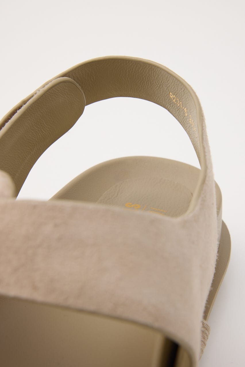 ゼリアフットベッドサンダル D/GREIGE 22.5cm