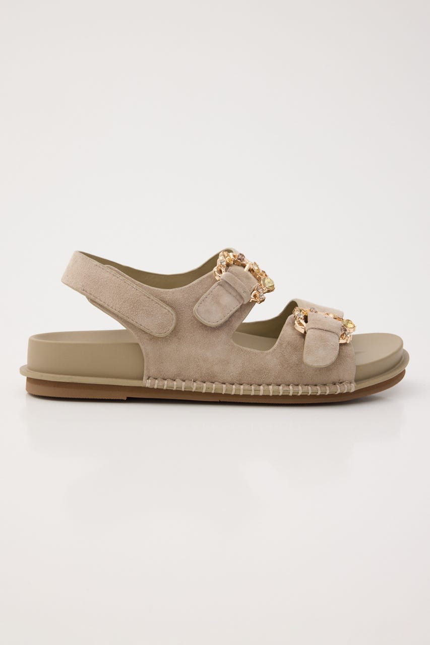 ゼリアフットベッドサンダル D/GREIGE 22.5cm