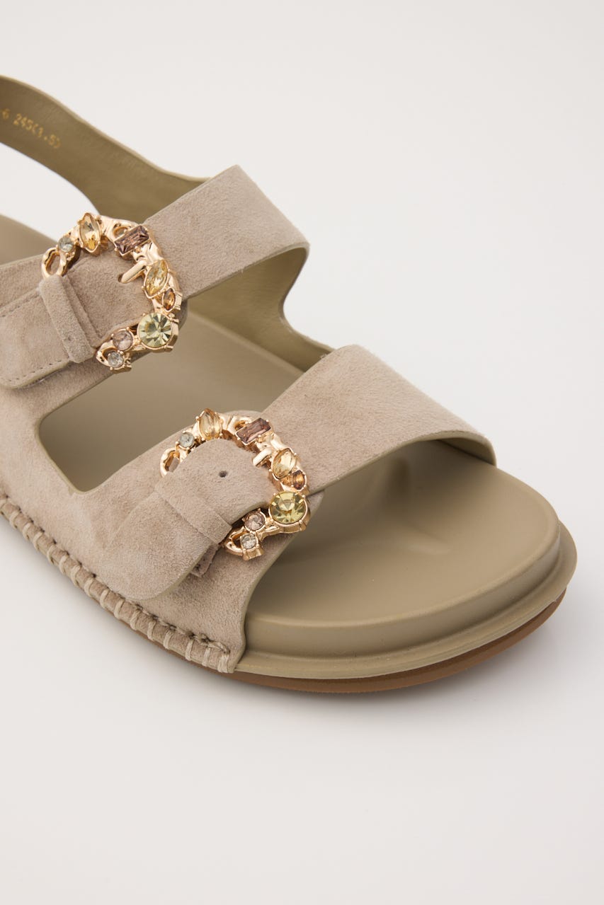 ゼリアフットベッドサンダル D/GREIGE 22.5cm