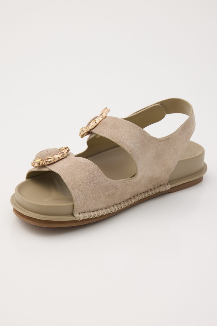 ゼリアフットベッドサンダル D/GREIGE 22.5cm