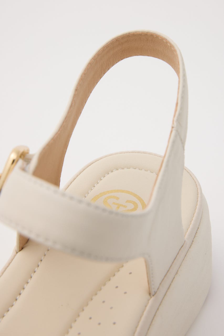 ソフティーコンフォートデイサンダル WHT 23.0cm