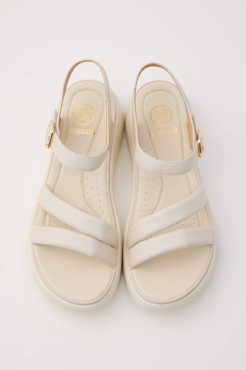 ソフティーコンフォートデイサンダル WHT 23.0cm