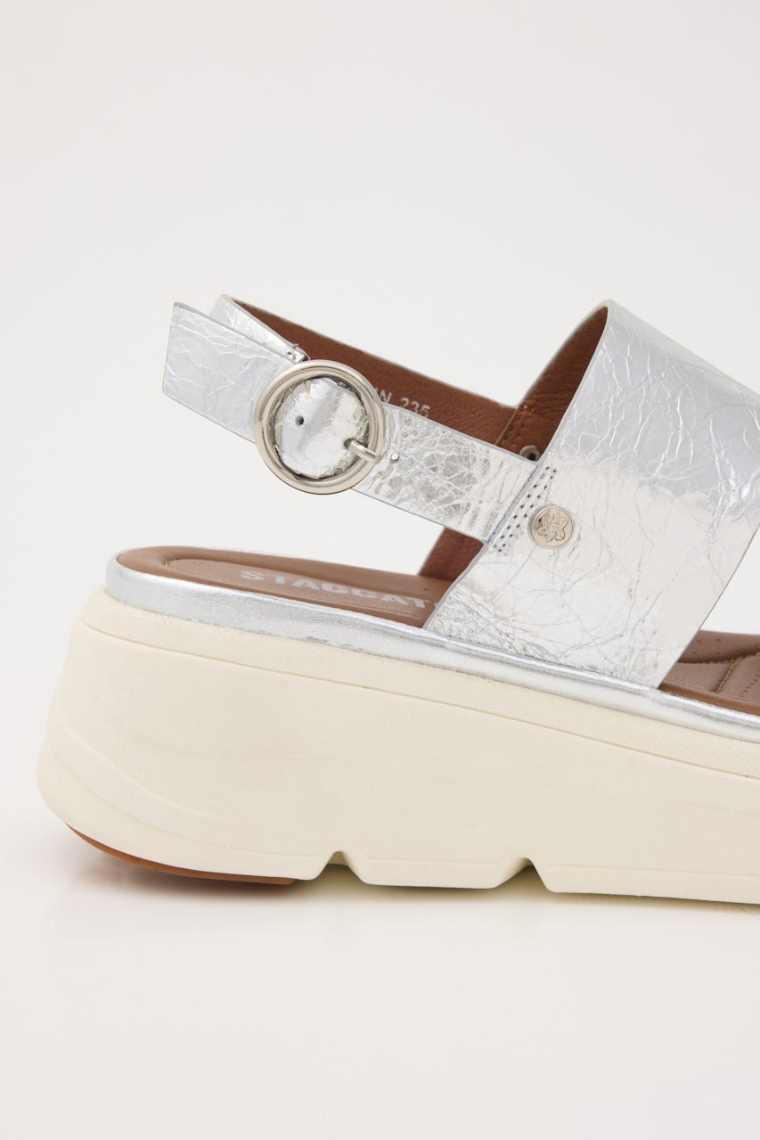 グリッターコンビクラウドルライトサンダル SLV 23.5cm