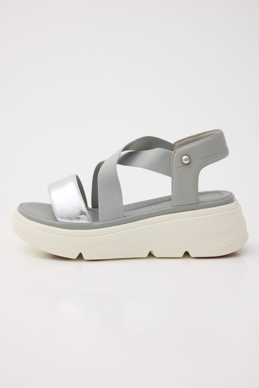 ライトクロスジャズサンダル SLV 23.5cm