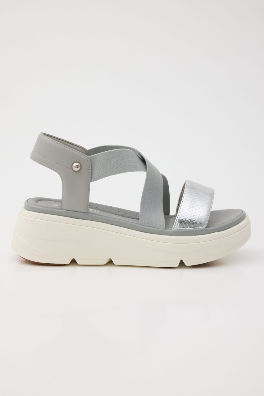 ライトクロスジャズサンダル SLV 23.5cm