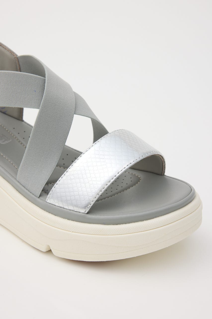 ライトクロスジャズサンダル SLV 23.5cm