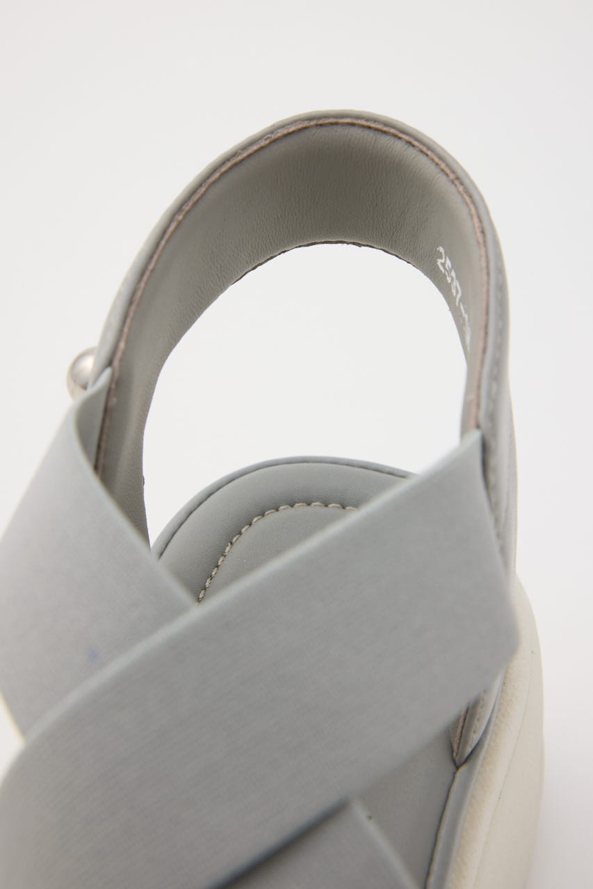ライトクロスジャズサンダル SLV 23.5cm