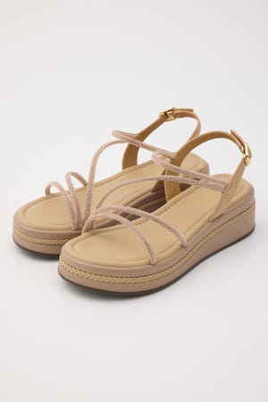 プルスコードプラットフォームサンダル