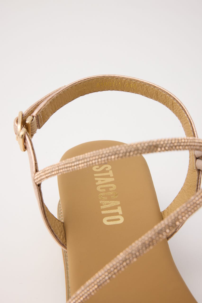 プルスコードパールコンビシャイニーフラット P.GLD 22.5cm