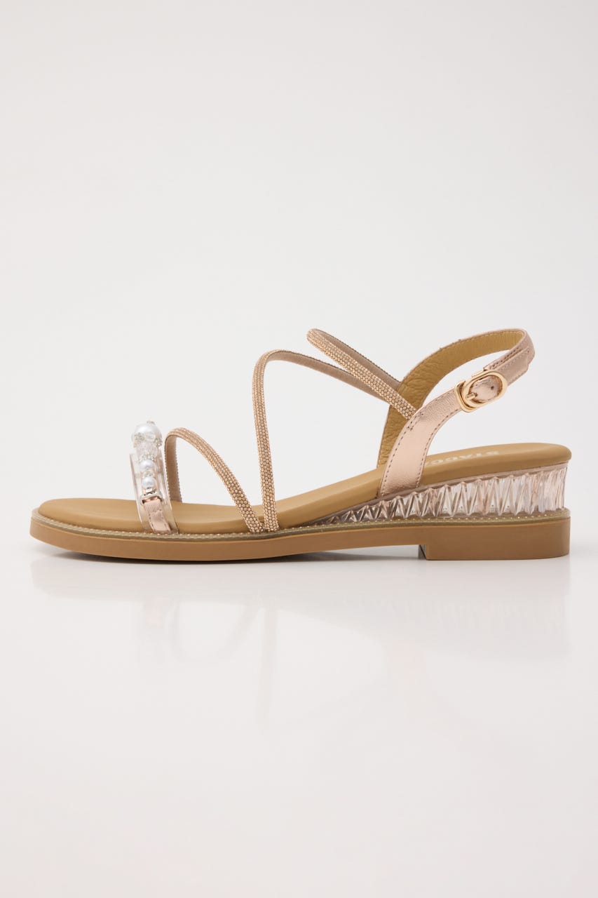 プルスコードパールコンビシャイニーフラット P.GLD 22.5cm