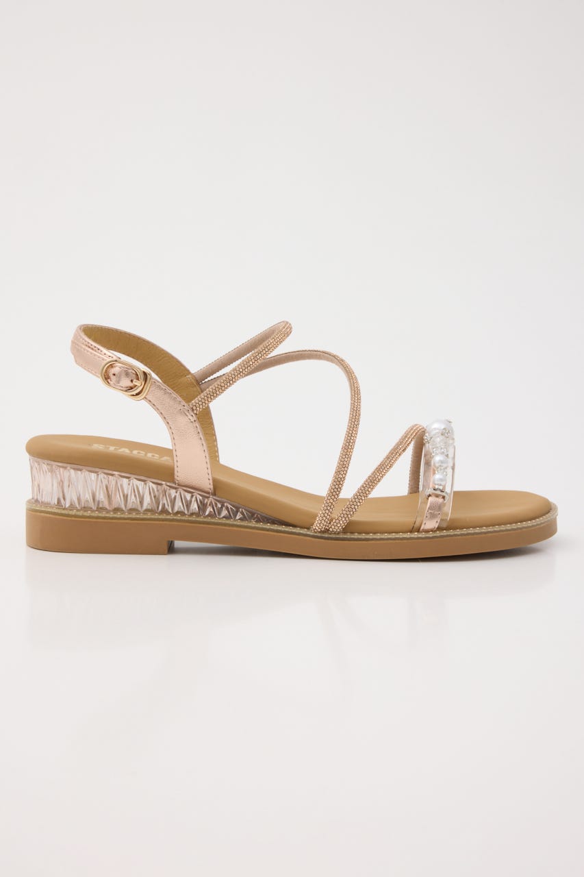 プルスコードパールコンビシャイニーフラット P.GLD 22.5cm