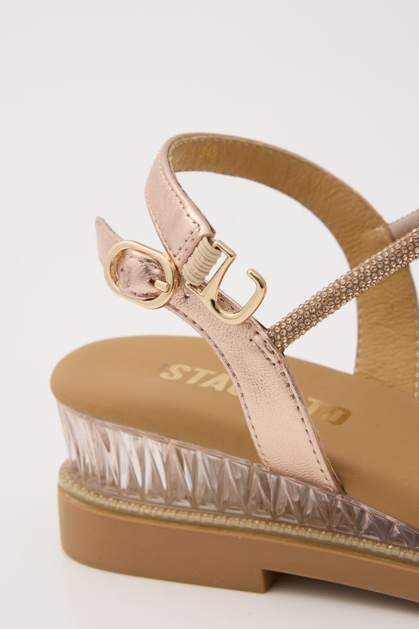 プルスコードパールコンビシャイニーフラット P.GLD 22.5cm