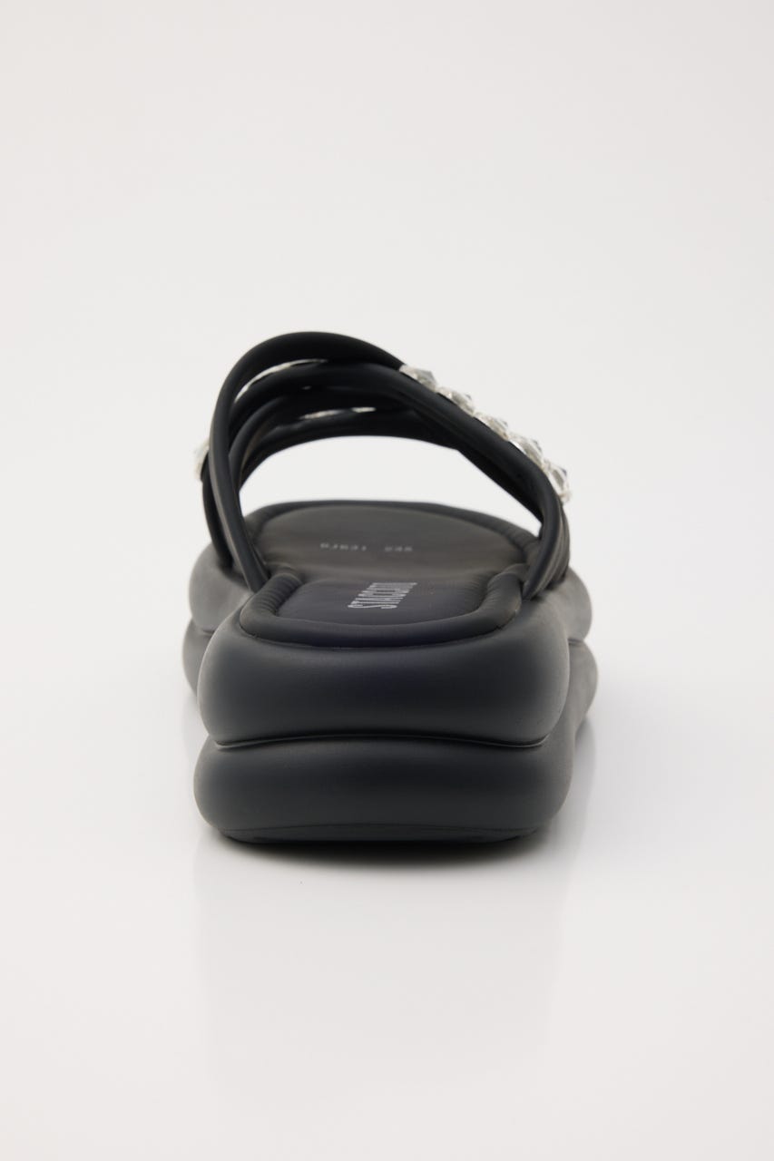 マペットフットベッドサンダル BLK 23.5cm