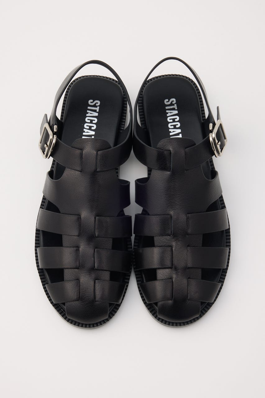 クルトグルカサンダル BLK 22.0cm