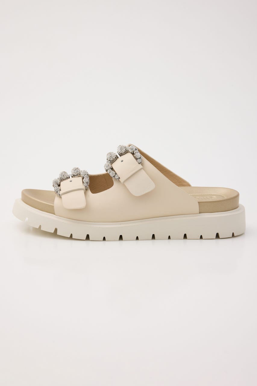 ピアスフィアコンフォートサンダル WHT 23.5cm