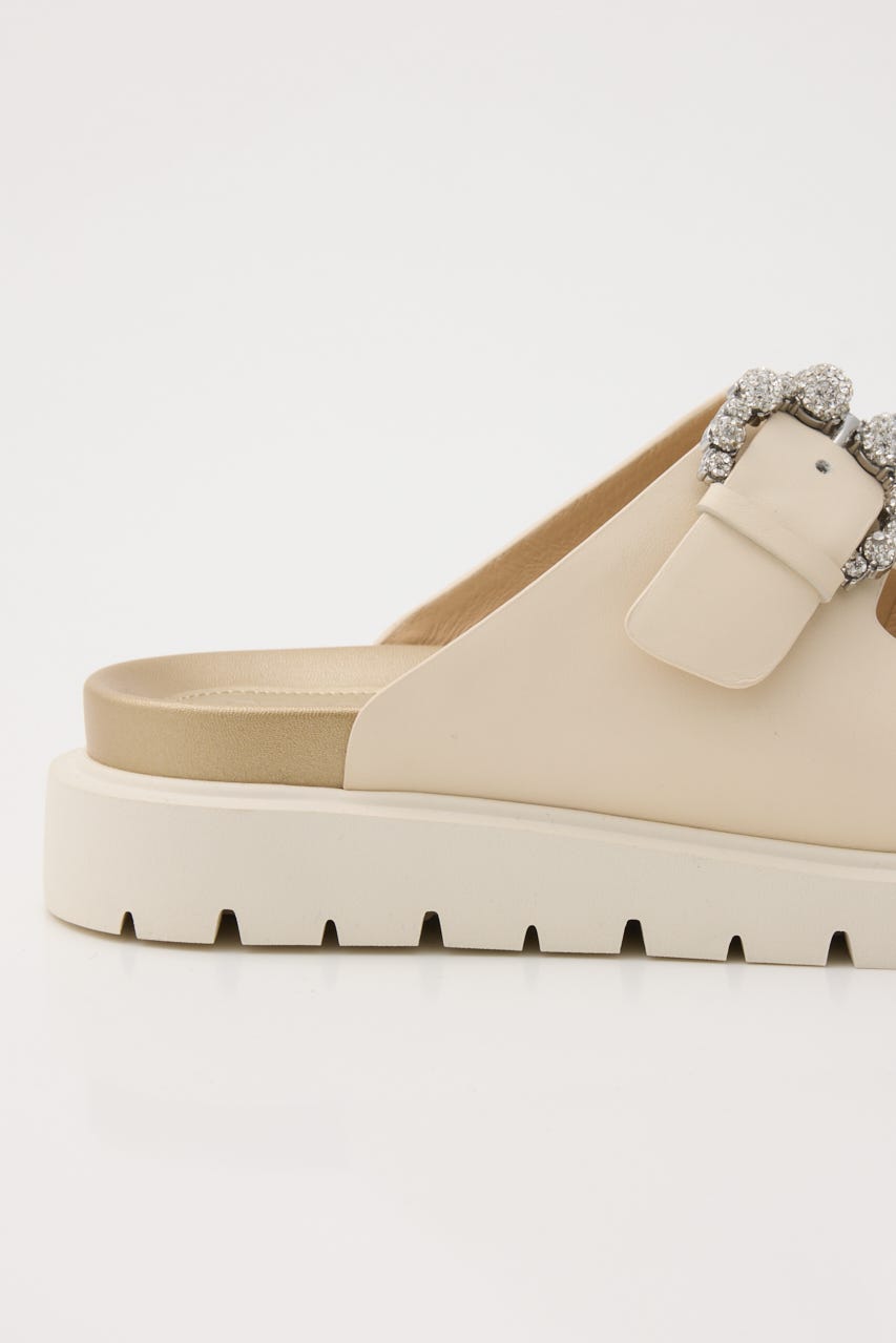 ピアスフィアコンフォートサンダル WHT 23.5cm