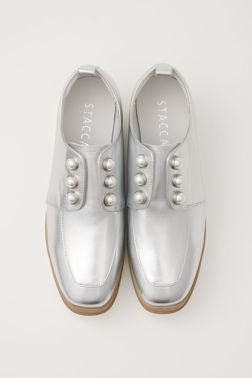 メイジーパールプラットフォーム SLV 24.0cm