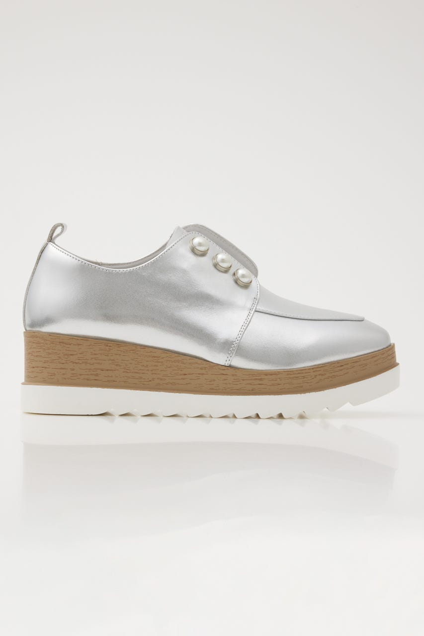 メイジーパールプラットフォーム SLV 24.0cm