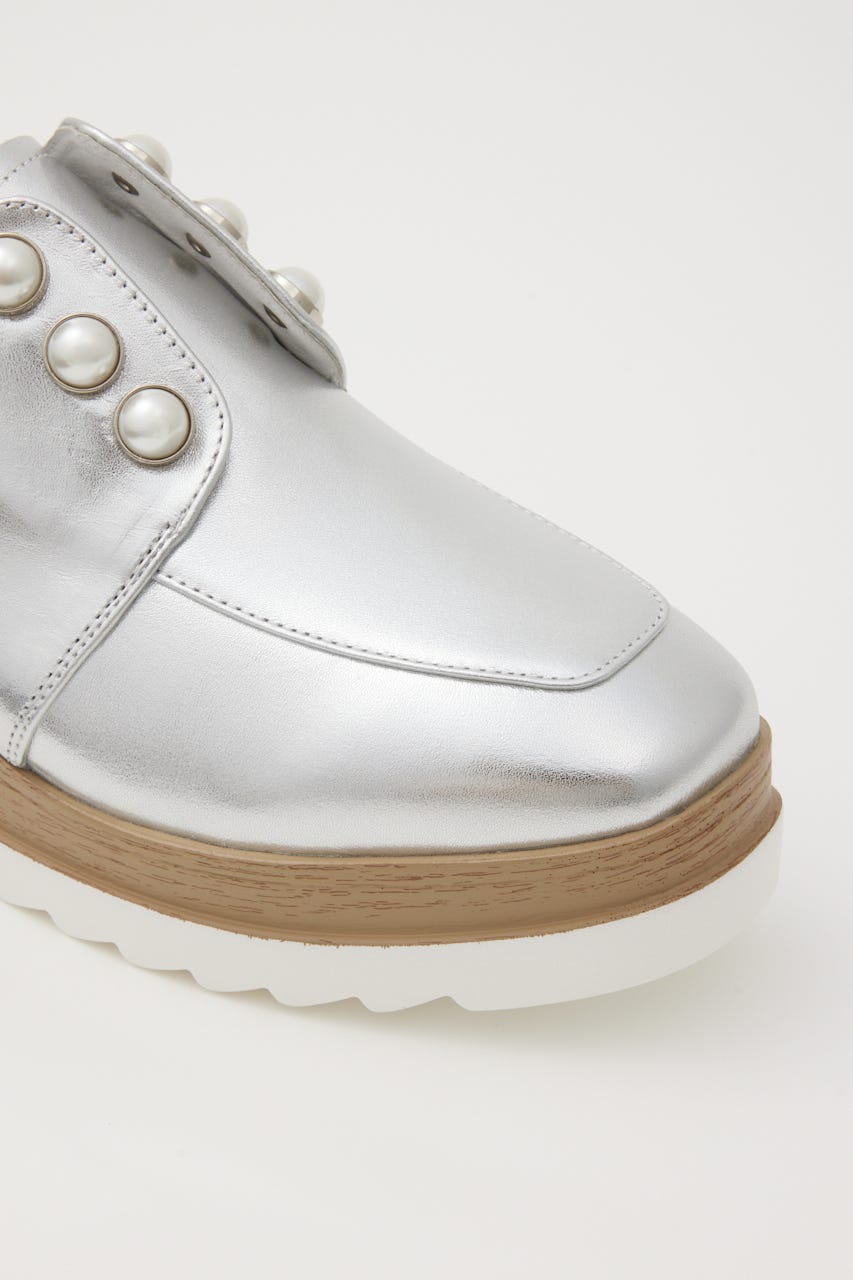 メイジーパールプラットフォーム SLV 24.0cm