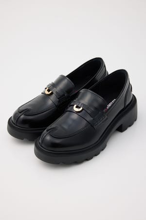 フーフボリュームソールローファー