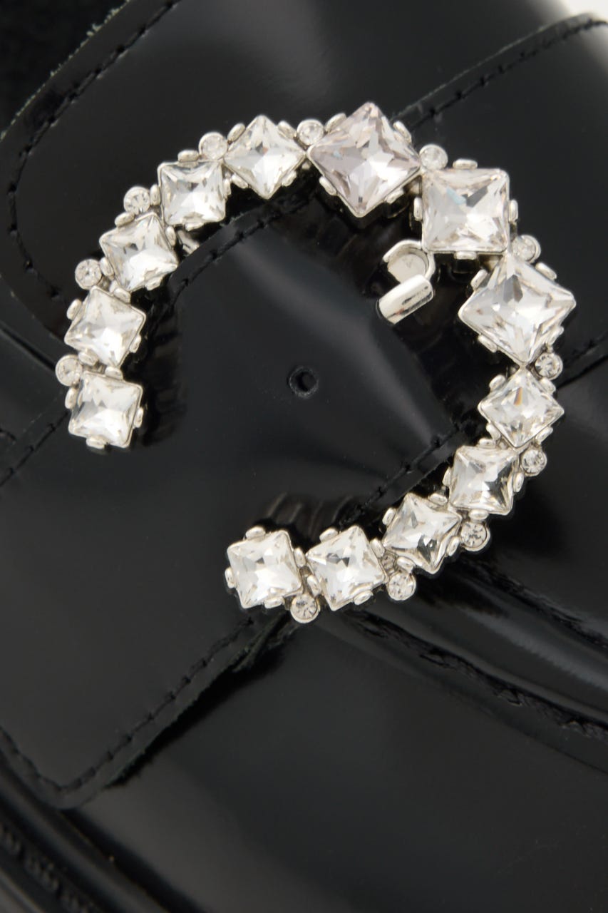 ムーンソフトライトローファー BLK 24.5cm