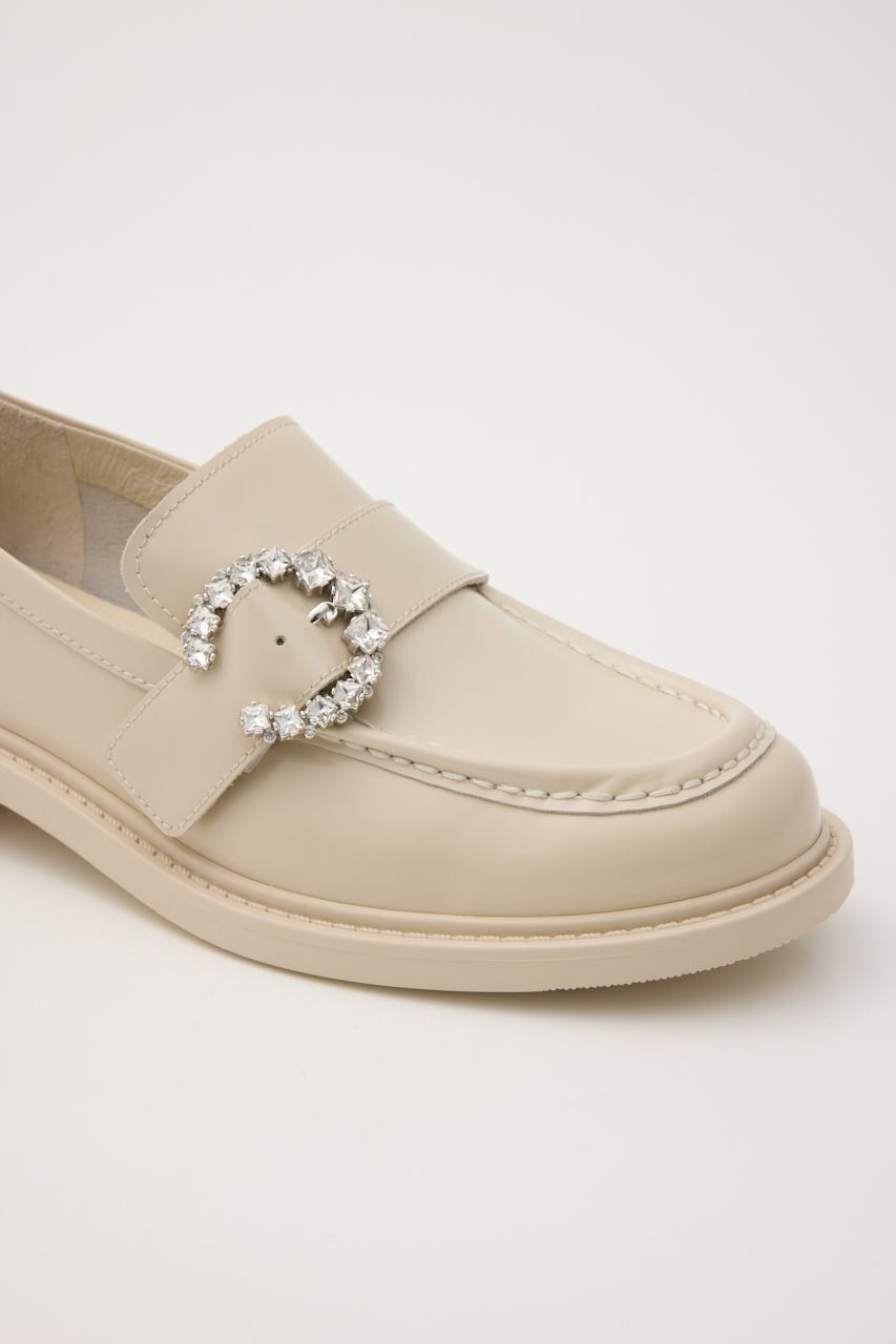 ムーンソフトライトローファー ECRU 24.0cm