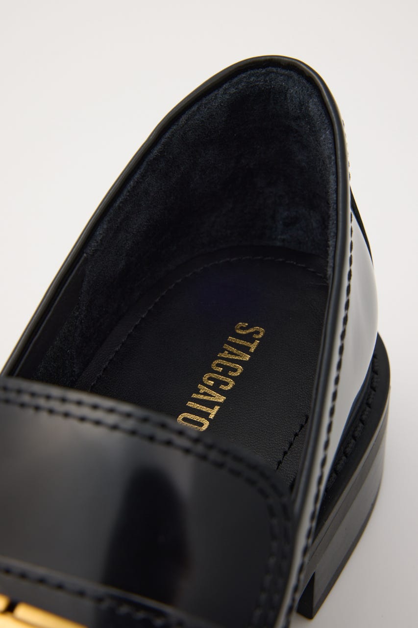 クラシックピンズローファー BLK 24.5cm