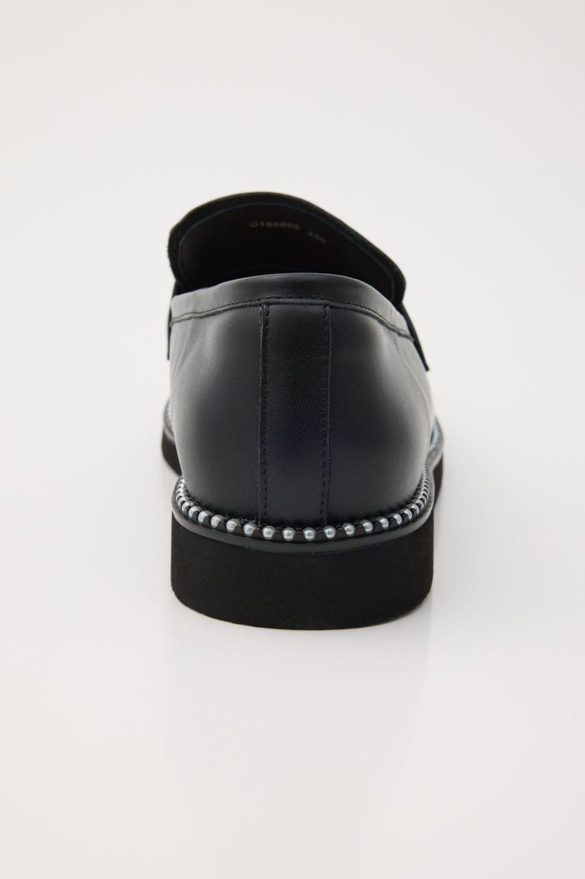 エンベッドパールライトローファー BLK 23.0cm