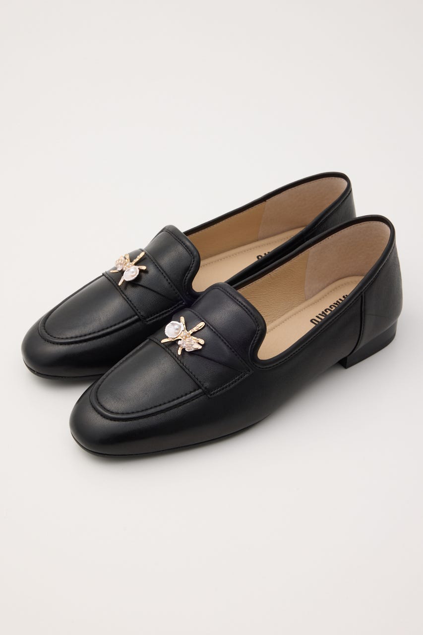 マリンレターローファー BLK 23.5cm